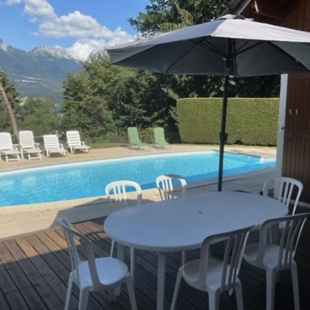 Villa Avec Piscine, Vue Lac Et Montagne Севрие Экстерьер фото